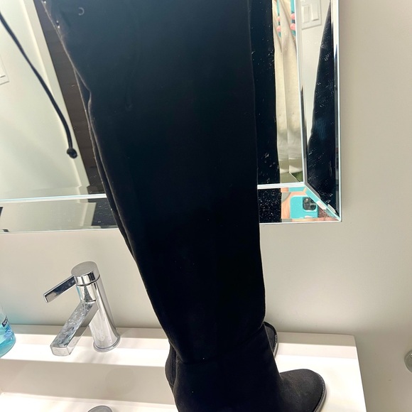 🆕Vince Camuto Black Over-the-Knee faux suede Women's Boots - Picture 4 of 8